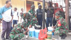 Kodim 1714/PJ Gelar Karya Bakti Merah Putih SMP Negeri 1 Mulia Kab. Puncak Jaya