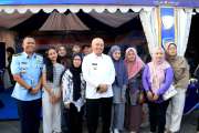 Terbang Dengan F-16, Gubernur Kalsel dan Forkopimda Rasakan Sensasi Dunia Tempur di Angkasa, Ramaikan Stand Lanud Sjamsudin Noor Kalsel Expo 2026