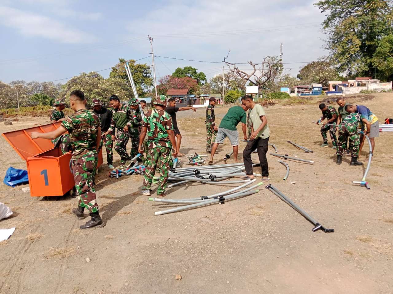 TNI Kerahkan 1.267 Personel Tangani Dampak Gempa di Flores