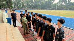Letjen TNI Richard Tampubolon Tinjau Atlet Pelatnas Taekwondo Indonesia di Markas Kopassus