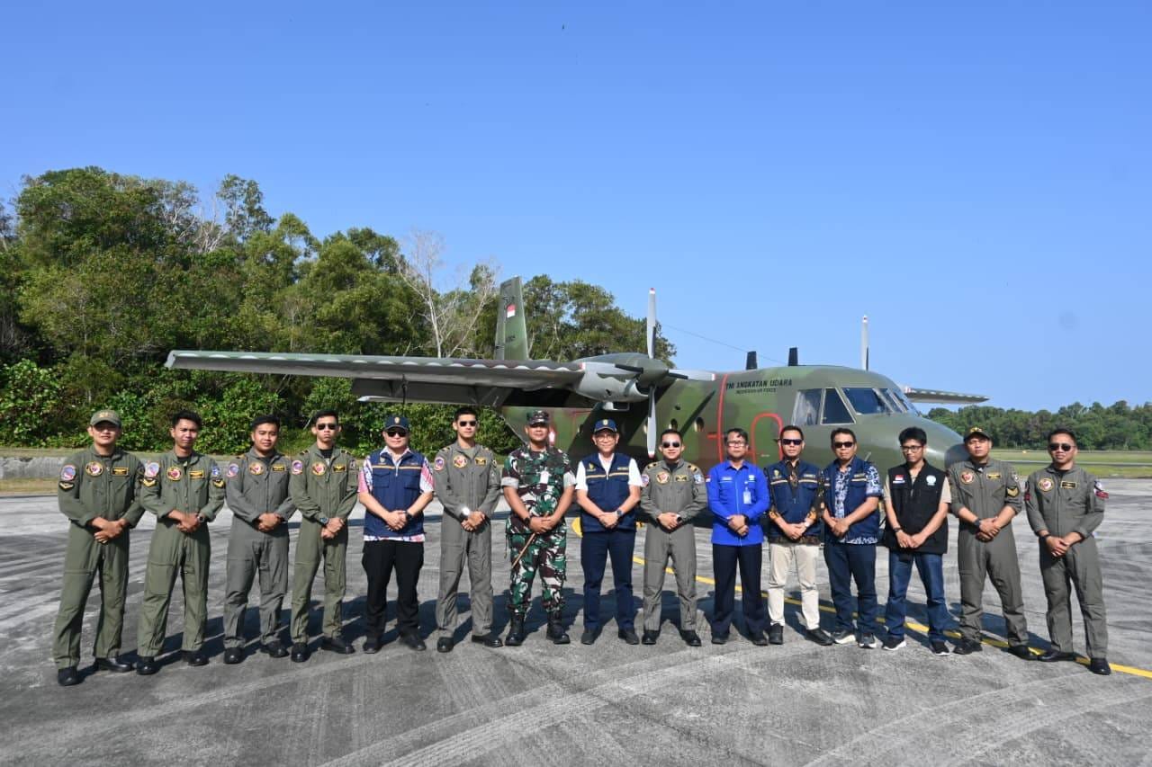 TNI Kerahkan 3 Pesawat Bantu Modifikasi Cuaca untuk Penanganan Karhutla di Kalimantan