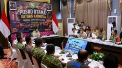 Panglima TNI Dampingi Presiden Prabowo Tinjau Penanganan Karhutla di Riau dan Sumatera Selatan