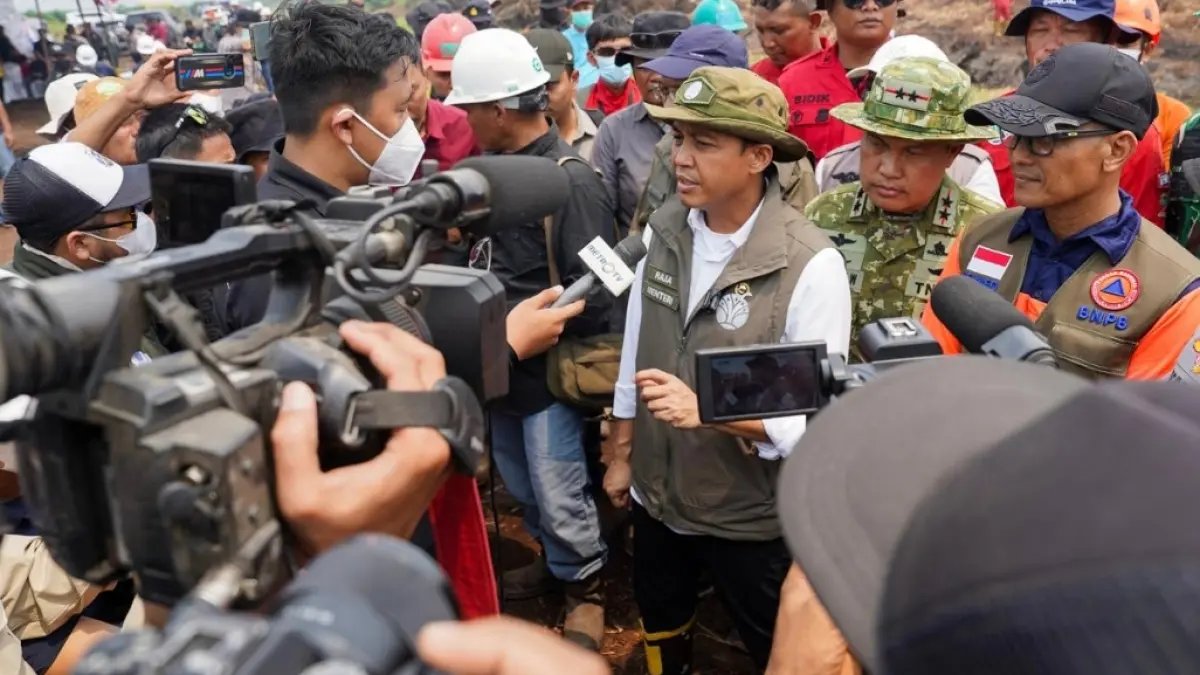 Kebakaran Hutan di Pelalawan Mulai Padam