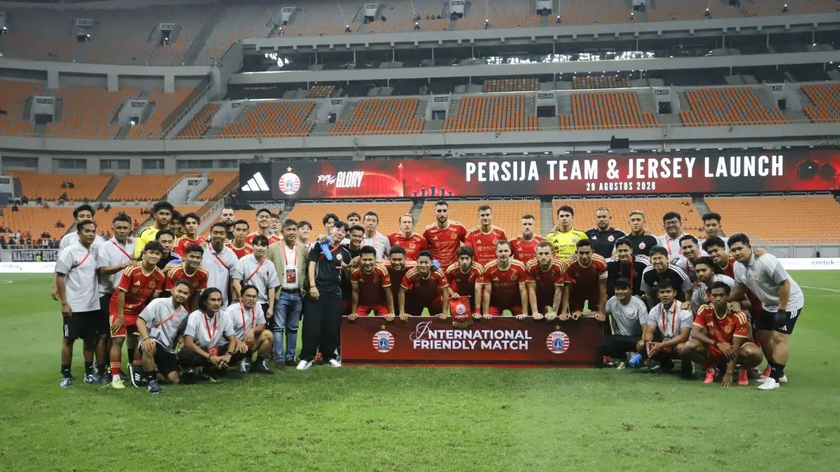 Peluncuran Tim Persija Jakarta untuk Super League 2026/2027