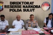 Polda Sulut Menggulung Kasus Narkoba
