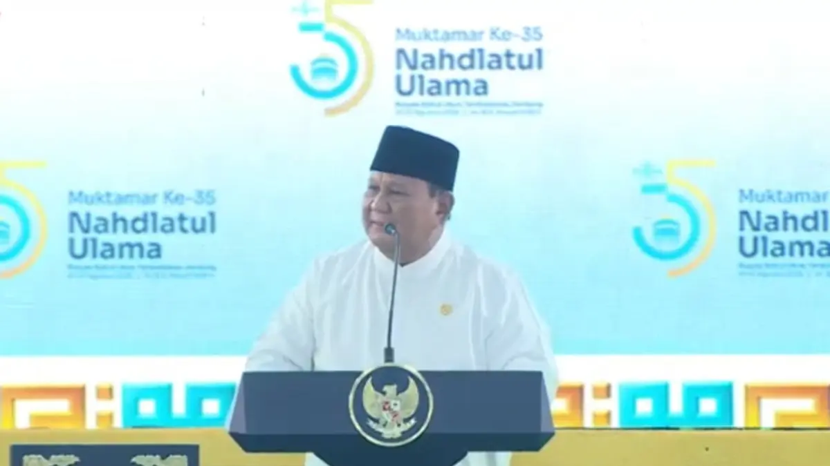 Pesan Tegas Prabowo di Muktamar NU Ke-35: Peran Strategis Nahdlatul Ulama