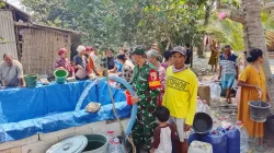 Dalam Waktu Sepekan, Kodim Bojonegoro Salurkan 800 Ribu Liter Air Bersih ke Warga di 34 Desa Terdampak Kekeringan