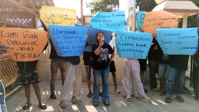 Pemberitaan Bantengan Jadi Sorotan, Puluhan Seniman Datangi Mapolsek Kademangan
