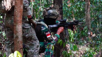 Pacu Adrenalin, Menembak Lorong Jadi Latihan Menantang di Super Garuda Shield 2026