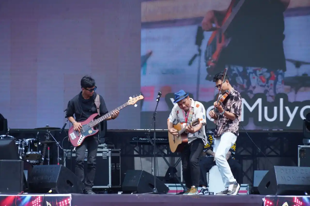 Nada Kreativitas Generasi Muda Menggema di Festival Band HUT ke-81 TNI