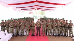Yonif TP Hadir, Pertahanan dan Pembangunan Berjalan Bersama