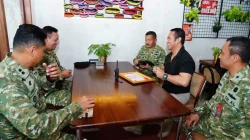 Rangkaian HUT, Wadan Kodiklat TNI Silaturahmi dengan Mantan Panglima TNI