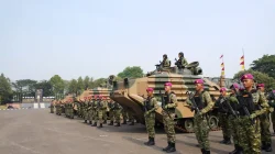 Modernisasi Alutsista Marinir, Panglima TNI Serahkan Ranpur AAV M-35 Kepada TNI Angkatan Laut