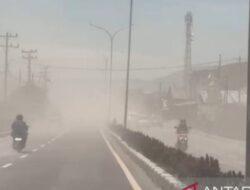 Pengaruh Erupsi Gunung Sinabung Terhadap Kota Berastagi