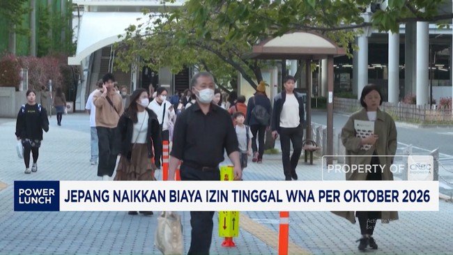 Kenaikan Biaya Izin Tinggal Warga Negara Asing di Jepang