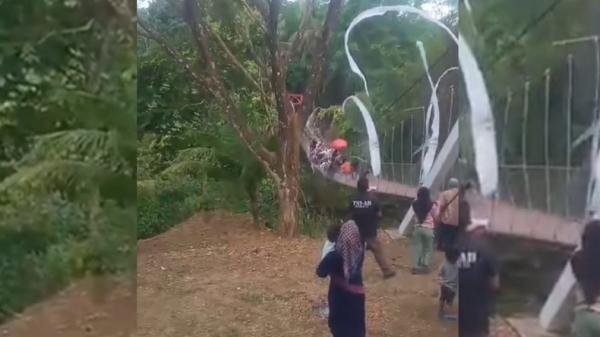 Tragedi Jembatan Gantung di Pangandaran: Ambruk saat Pejabat Melintas
