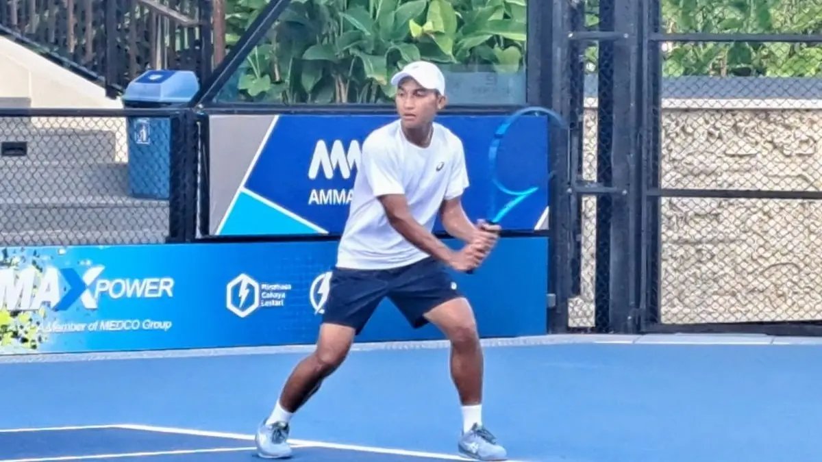 Rafalentino Ali Da Costa dan Anthony Susanto Melaju ke Babak Kedua ITF World Tennis Tour M-15