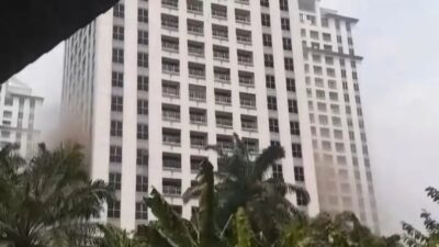 Kebakaran di Apartemen Pavilion Tanah Abang