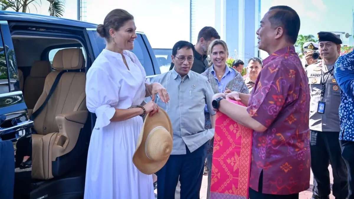 Kunjungan Putri Mahkota Swedia Victoria ke NTB