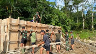 Pembangunan Jembatan Modular di Lolomoyo, Gunungsitoli