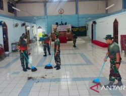 Aksi Sosial Brigade Parako 1 TNI AU di Bekasi