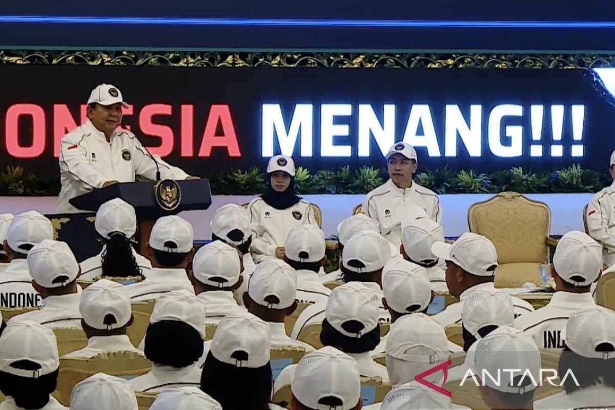 Prabowo Lepas Atlet Indonesia untuk Asian Games 2026