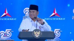 Prabowo Suandi Kenang SBY di HUT Partai Demokrat
