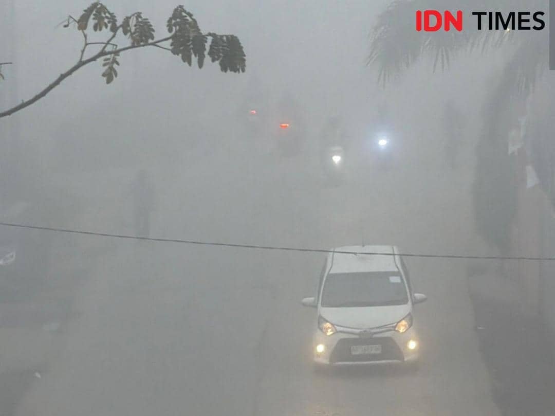 Kualitas Udara Buruk Akibat Karhutla di Indonesia