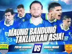 Pertandingan Penting Persib Bandung Melawan Manila Digger