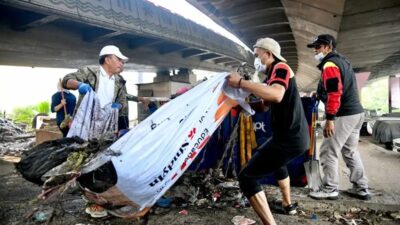Aksi Masyarakat Terhadap Masalah Sampah di Kolong Jembatan Pasupati