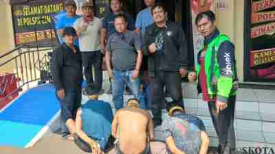 Penangkapan Jaringan Pencurian Sepeda Motor di Depok