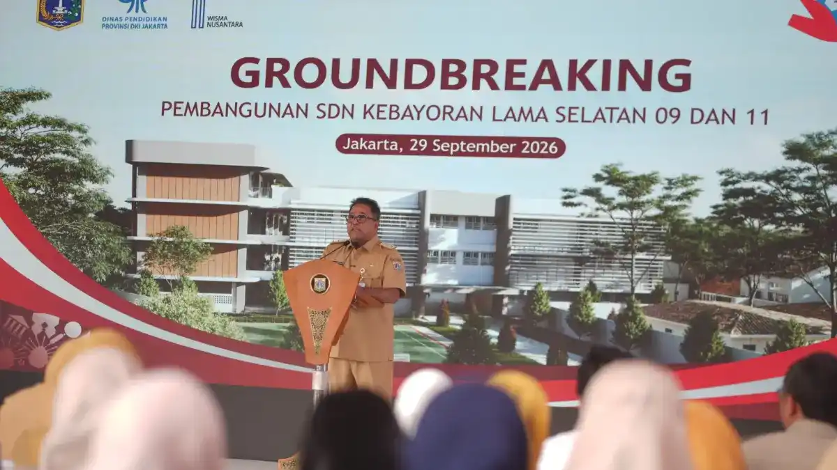 Pembangunan Sekolah Ramah Disabilitas di Kebayoran Lama