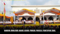 Dandim 0906/Kkr Hadiri Acara Puncak Prosesi Penutupan Erau