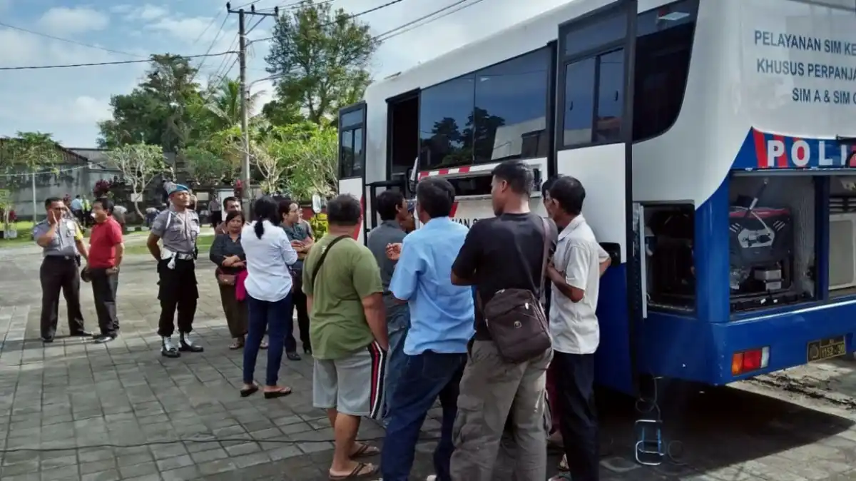 Layanan SIM Keliling di Beberapa Kota Besar