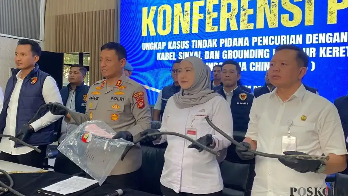 Pencurian Kabel Sinyal di Jalur Kereta Cepat Whoosh