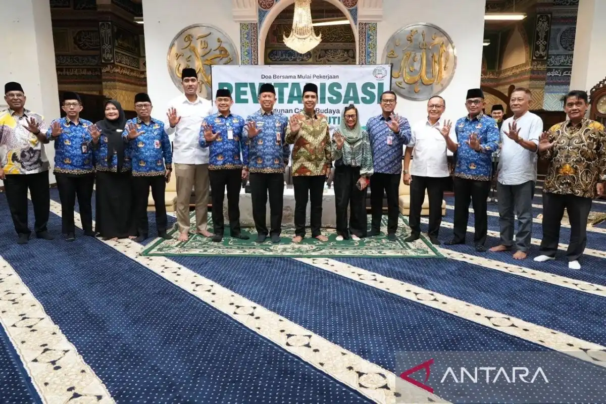 Revitalisasi Masjid Cut Meutia Dimulai dengan Prinsip Pelestarian Bangunan Bersejarah
