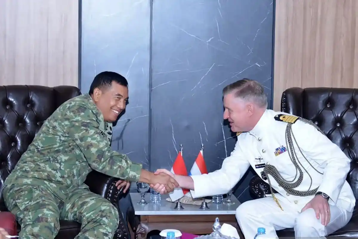 Korps Marinir TNI AL Rancang Penguatan Kemitraan Pertahanan dengan Belanda
