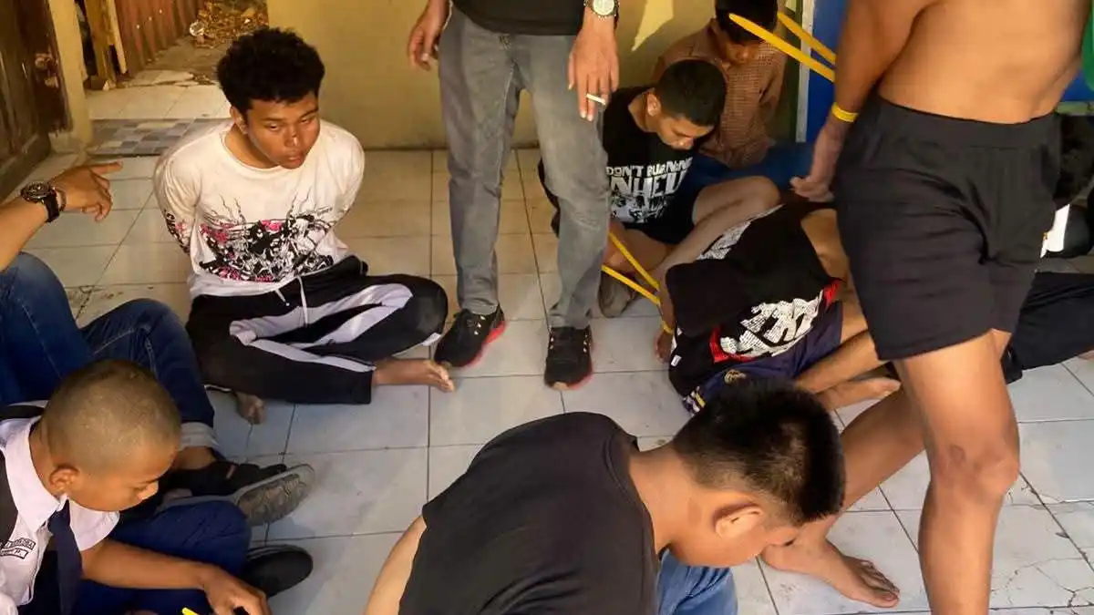 20 Anggota Geng Motor Ditangkap Usai Penyerangan Maut di Makassar