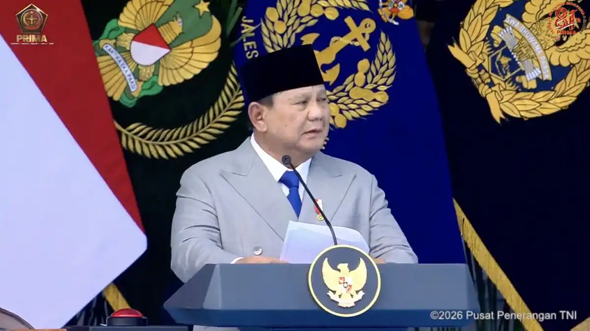 Prabowo Resmikan 204 Satuan Baru TNI, Termasuk Enam Kodam