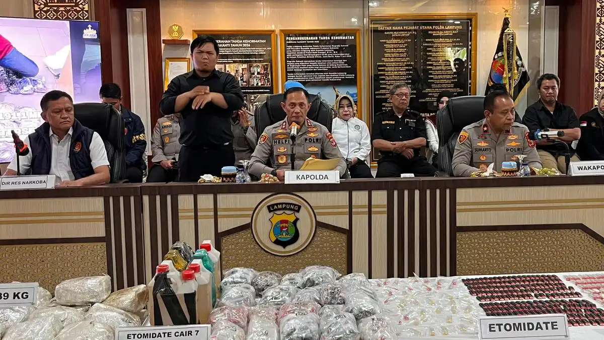Jejak Jaringan Sabu Lintas Negara Terungkap di Pelabuhan Bakauheni