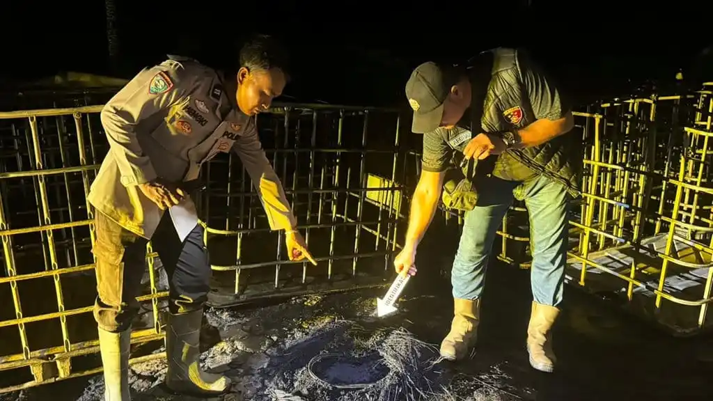 Pemilik Penampungan Minyak Ilegal di Musi Banyuasin Ditahan Polisi