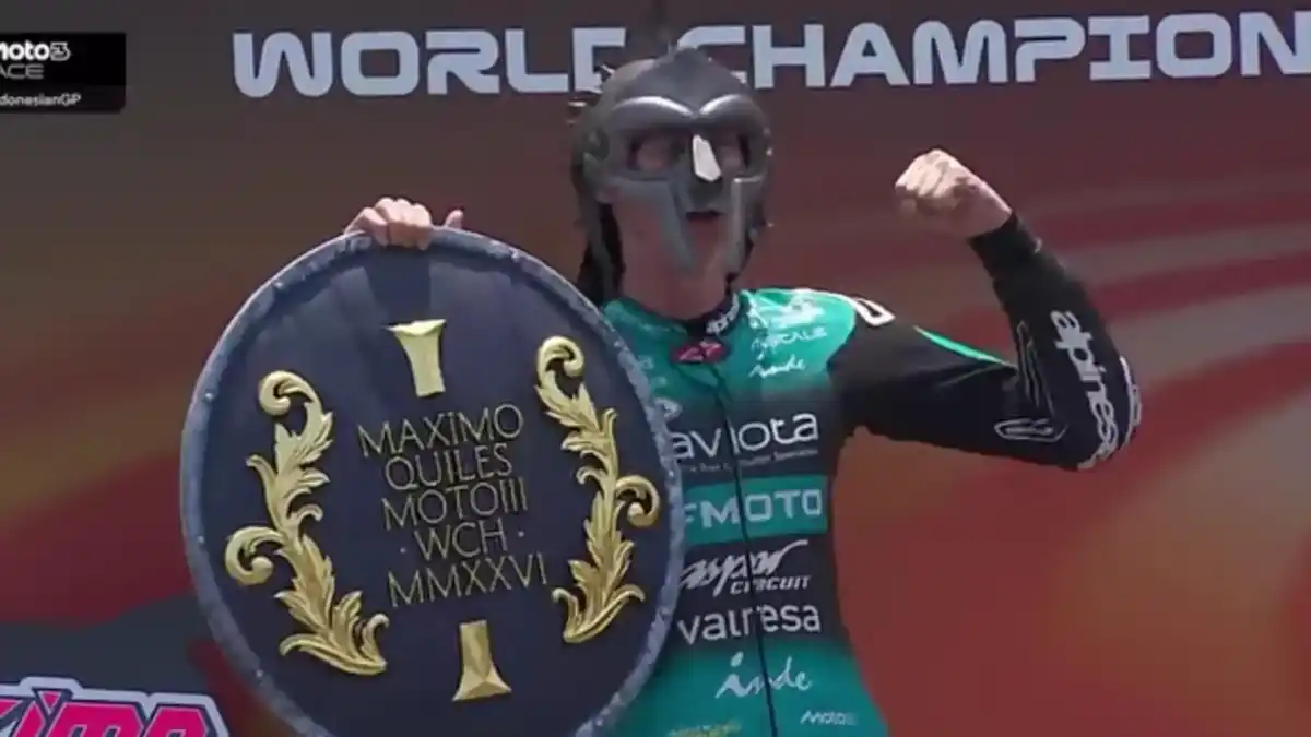 David Alonso Juara, Veda Ega Amankan Posisi Keenam di Moto3 GP Indonesia