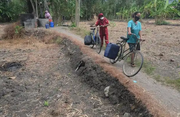 Kekeringan di Klaten Meluas, 17.309 Warga Alami Krisis Air Bersih