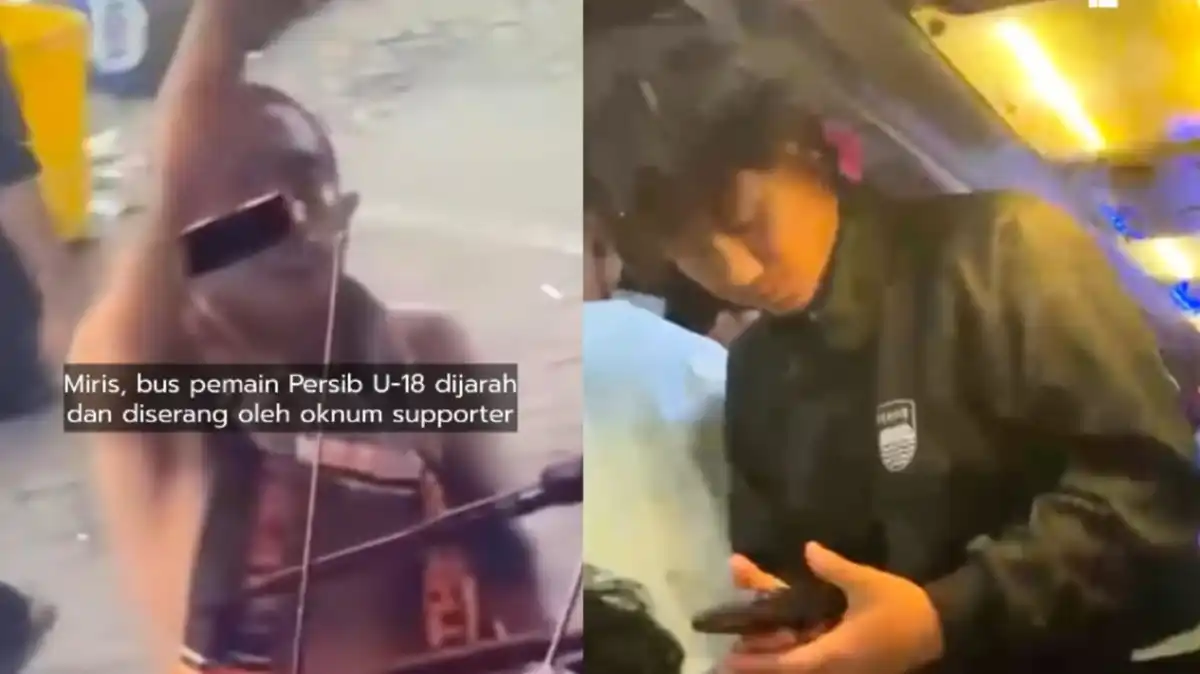 Rangkaian Penyerangan Rombongan Persib U-18 di Rest Area Batang