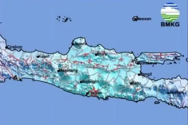Gempa Laut Selatan Pacitan Terjadi pada Selasa Sore, BMKG Catat Kedalaman 10 Kilometer