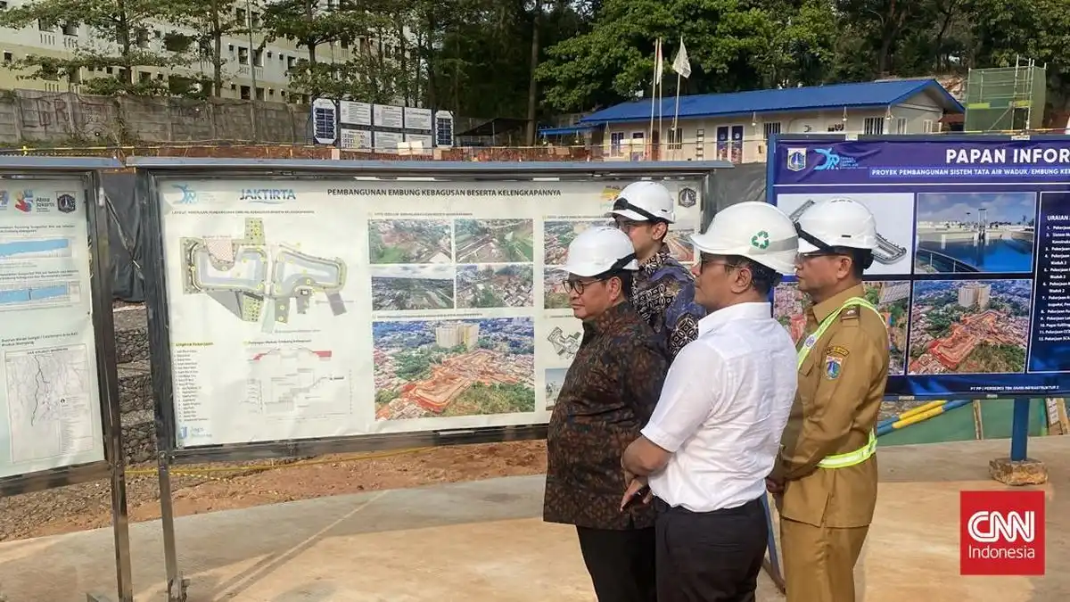 Pemprov DKI Proyeksikan DAS Mampang–Krukut Menahan Banjir hingga 8 Persen