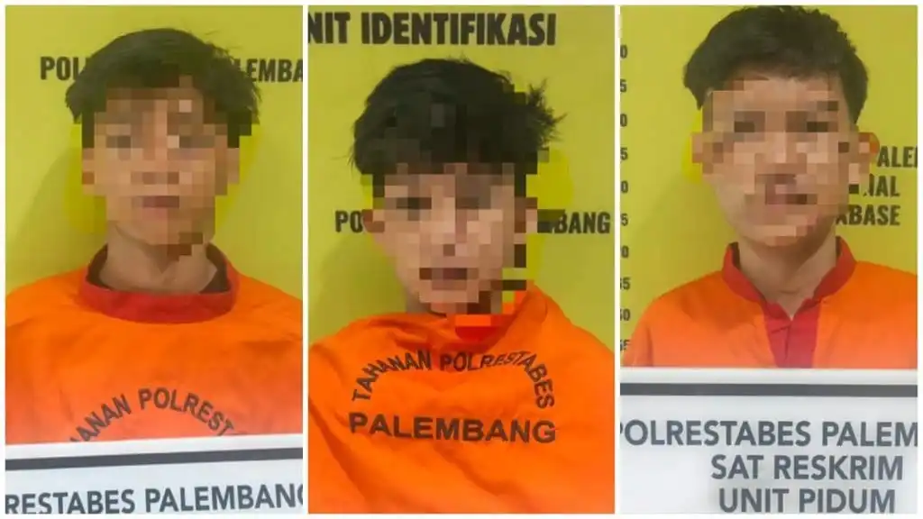 Tiga Warga Palembang Ditangkap Usai Membunuh Pemuda Lampung dengan Modus Tuduhan Maling