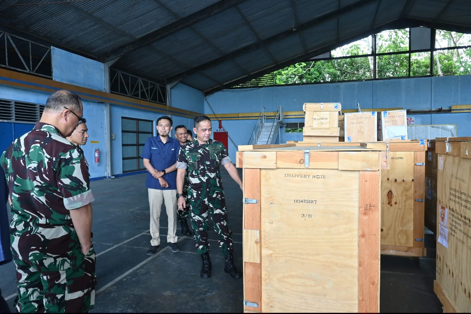 Perkuat Sistem Pertahanan Udara, Askomlek Kasau Tinjau Pembangunan Satuan Radar Banjarbaru