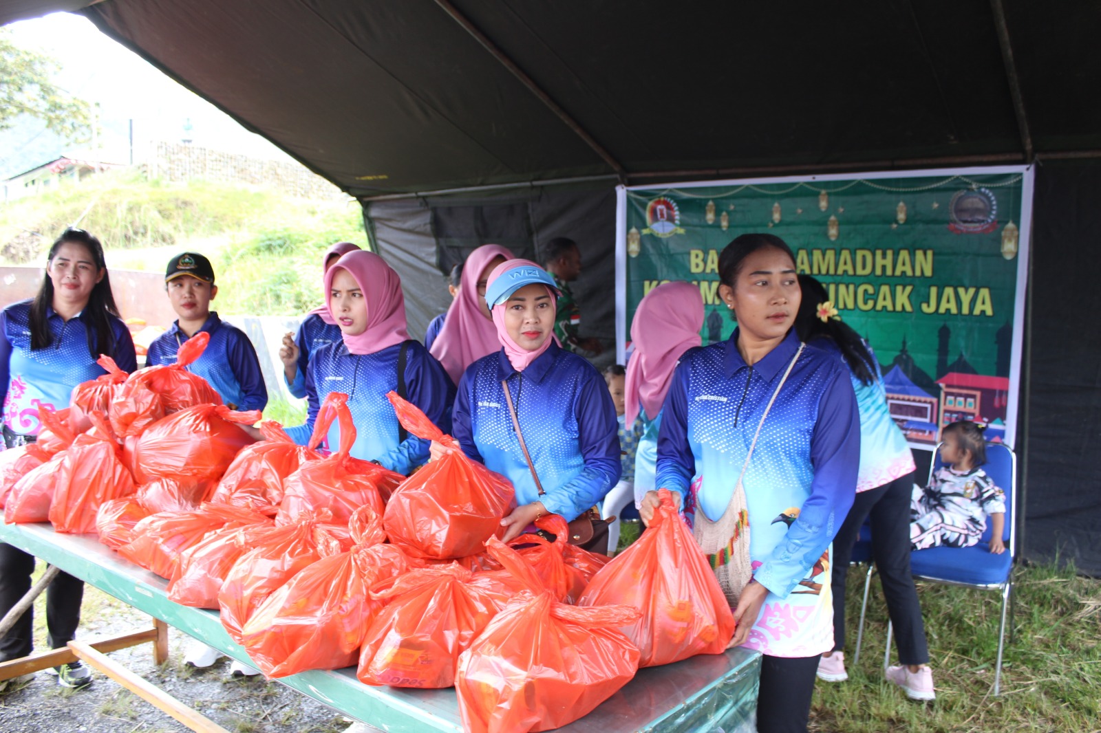 Bazar Ramadhan Kodim 1714/Puncak Jaya Dalam Rangka Menyambut Idul Fitri 1447 H Tahun 2026